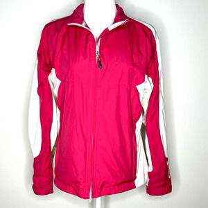 Sunice Typhoon Full‎ Zip Pink White Jacket Size M